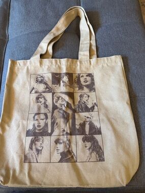 Taylor Swift The Eras Tour Official VIP Canvas Tote Bag.